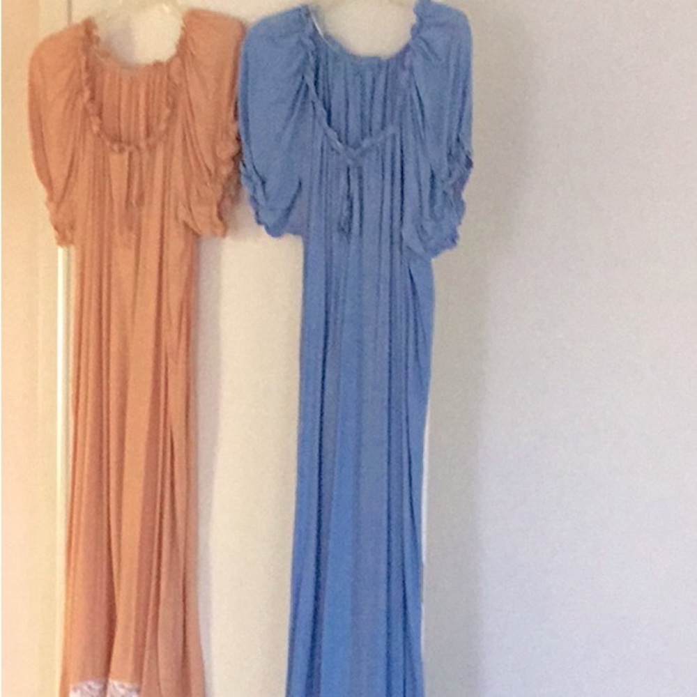 Two Full Length Womens Nightgowns (New) Sz. XXL